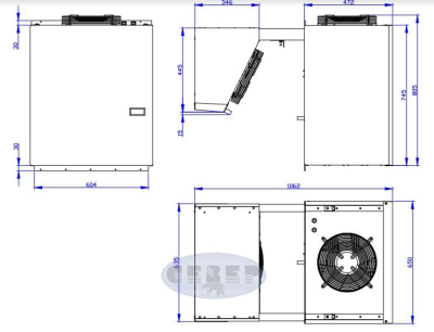 Моноблок холодильный Север MGM 211 S